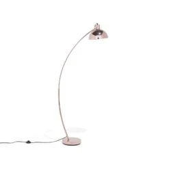 Beliani Staande Lamp DINTEL - Koper Metaal