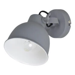 Wandlamp Industrial Large Ø14cm Vintage Grey -Leen Bakker 1000061442 0103