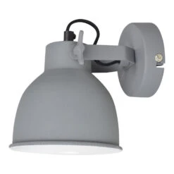 Wandlamp Industrial Large Ø14cm Vintage Grey