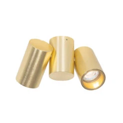 QAZQA Design Spot Messing 2-lichts Verstelbaar - Michael