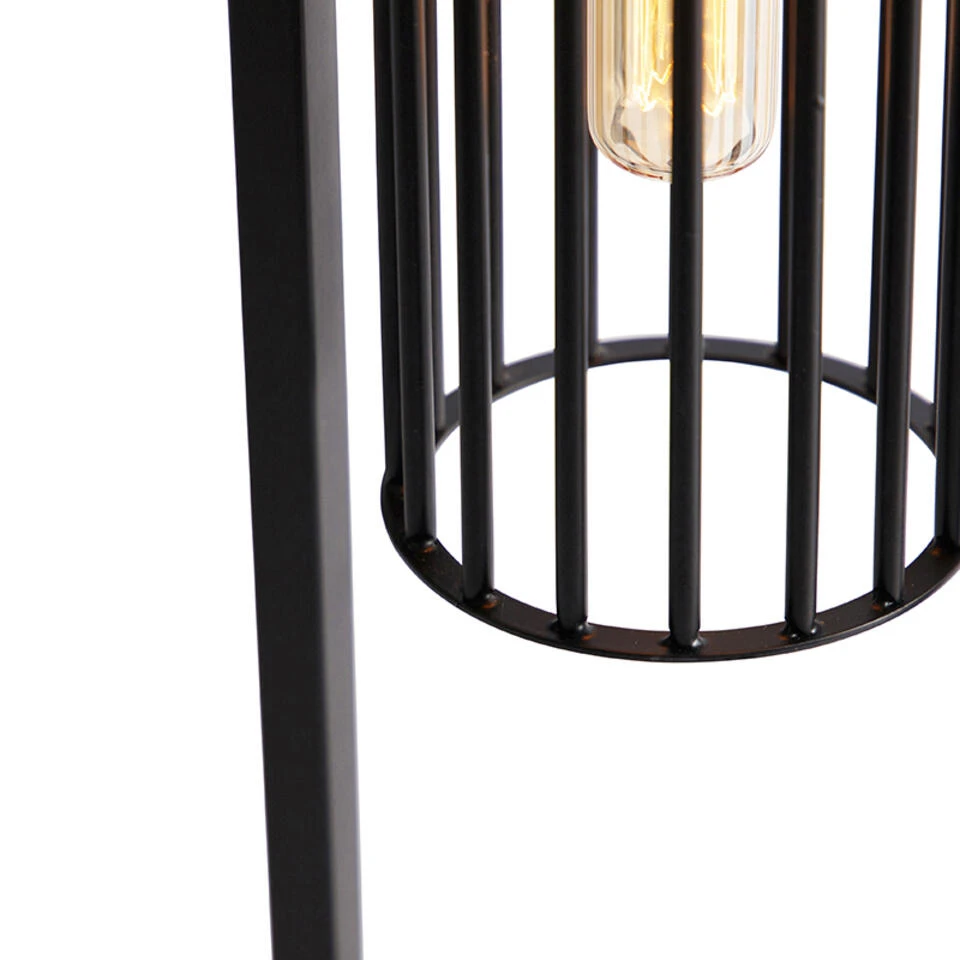 QAZQA Moderne Tafellamp Zwart - Balenco Wazo 4 QAZQA Moderne Tafellamp Zwart - Balenco Wazo - Afbeelding 4