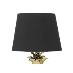 Beliani Tafellamp PINEAPPLE - Goud Keramiek -Leen Bakker 1000063797 0103