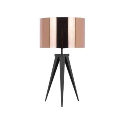 Beliani Tafellamp STILETTO - Koper Metaal