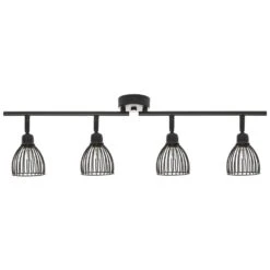 Beliani Muurlamp GOLOK - Zwart Metaal