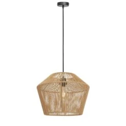 Hanglamp Caspian - Bruin/Zwart - Ø40cm