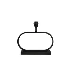 Lampvoet Jamiro - Zwart - 37x13x29cm -Leen Bakker 1000064776 0110