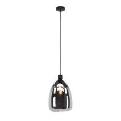 EGLO Chelvey Hanglamp - E27 - Ø 30 cm - Zwart