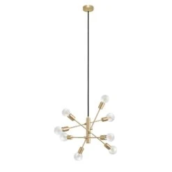 EGLO Gradoli 1 Hanglamp - E27 - Ø 71 cm - Goud
