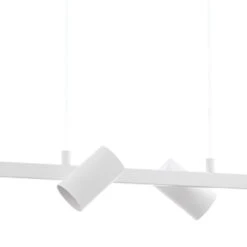 EGLO Gatuela Hanglamp - E14 - 116 cm - Wit/Nikkel-Mat -Leen Bakker 1000065270 0102