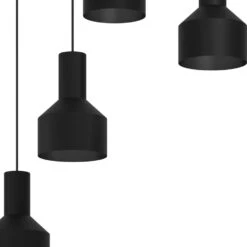 EGLO Casibare Hanglamp - E27 - Ø 71 cm - Zwart -Leen Bakker 1000065297 0102