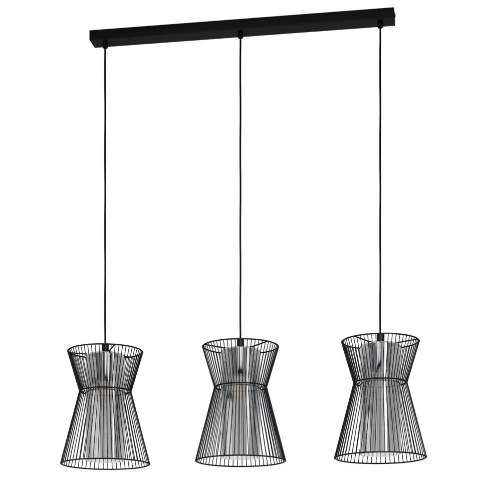 EGLO Maseta Hanglamp - E27 - 93 cm - Zwart 1 EGLO Maseta Hanglamp - E27 - 93 cm - Zwart