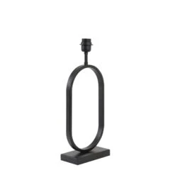 Lampvoet Jamiri - Zwart - 20x10x45cm -Leen Bakker 1000065460 0110