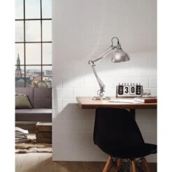 EGLO Borgillio Tafellamp - E27 - 71 Cm - Grijs 7 EGLO Borgillio Tafellamp - E27 - 71 Cm - Grijs -Leen Bakker 1000067518 0104