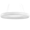 Beliani Hanglamp BAGO - Wit Staal, Aluminium