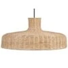 Beliani Hanglamp TAMARIN - Beige Rotan