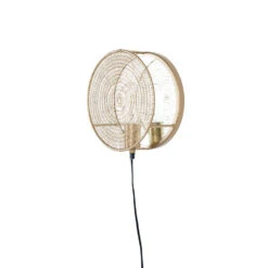 Parya Home - Lea Wandlamp - Goud - 25.5cm 6 Parya Home - Lea Wandlamp - Goud - 25.5cm -Leen Bakker 1000068258 0102