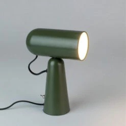 Giga Meubel Tafellamp Groen Metaal - 18x8,5x26,5cm - Lamp Vesper -Leen Bakker 1000068705 0103
