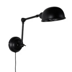 Giga Meubel Wandlamp Zwart - Metaal - 64x15x14cm - Lamp Maarten