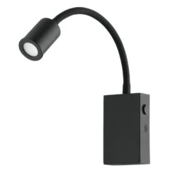 EGLO Tazzoli Wandlamp - LED - 30 Cm - Zwart