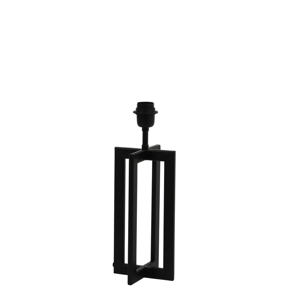 Tafellamp Mace/Livigno - Zwart/Oker - Ø30x56cm 2 Tafellamp Mace/Livigno - Zwart/Oker - Ø30x56cm - Afbeelding 2