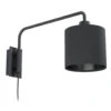 EGLO Staiti 1 - Wandlamp - E27 - 16 cm - Zwart