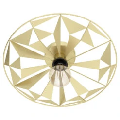 EGLO Castanuelo Plafond- en Wandlamp - E27 - Ø 42,5 cm - Goud