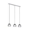 EGLO Rocamar - Hanglamp - 3 Lichts - Lengte 780mm. - Chroom - Helder