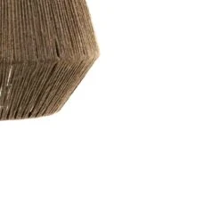 EGLO Alderney Hanglamp - E27 - 90 cm - Zwart/Bruin -Leen Bakker 1000070673 0102