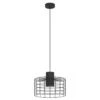 EGLO Milligan Hanglamp - E27 - Ø 38 Cm - Zwart/Wit