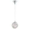 EGLO Luberio - Hanglamp - 1 Lichts - Ø25cm - Chroom - Aluminium
