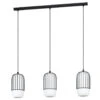 EGLO Muleges Hanglamp - E27 - 96 cm - Zwart/Wit