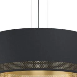 EGLO Esteperra - Hanglamp - E27 - Ø 53 cm - Zwart -Leen Bakker 1000070756 0102