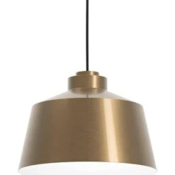 EGLO Southery Hanglamp - E27 - Ø 35 cm - Goud/Crème 6 EGLO Southery Hanglamp - E27 - Ø 35 cm - Goud/Crème -Leen Bakker 1000070765 0102