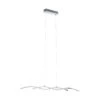 EGLO Lasana 2 - Hanglamp - 2 Lichts - Chroom - Wit