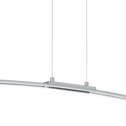 EGLO Lasana - Hanglamp - 1 Lichts - Chroom - Wit -Leen Bakker 1000070778 0102