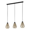 EGLO Adwickle Hanglamp - E27 - 87 cm - Zwart/Bruin