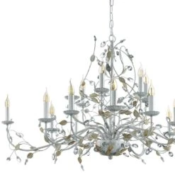 EGLO Vintage Flitwick 1 - Hanglamp - 15 Lichts - Ø1200mm. - Zilver 6 EGLO Vintage Flitwick 1 - Hanglamp - 15 Lichts - Ø1200mm. - Zilver -Leen Bakker 1000070870 0101