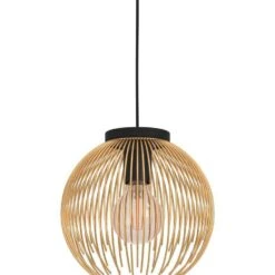 EGLO Venezuela Hanglamp - E27 - Ø 23,5 cm - Goud/Zwart -Leen Bakker 1000070891 0102