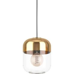 EGLO Maryvilla Hanglamp - E27 - 87 cm - Goud/Zwart -Leen Bakker 1000070920 0102
