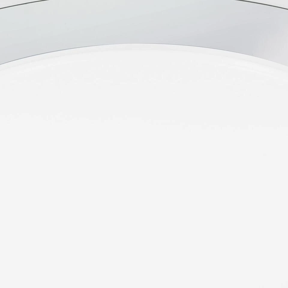 EGLO Batholino Led Carpi - Wand/Plafondlamp - Ø38,5cm - Wit, Chroom 2 EGLO Batholino Led Carpi - Wand/Plafondlamp - Ø38,5cm - Wit, Chroom - Afbeelding 2