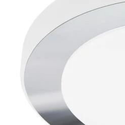 EGLO Batholino Led Carpi - Wand/Plafondlamp - Ø38,5cm - Wit, Chroom 6 EGLO Batholino Led Carpi - Wand/Plafondlamp - Ø38,5cm - Wit, Chroom -Leen Bakker 1000072126 0102