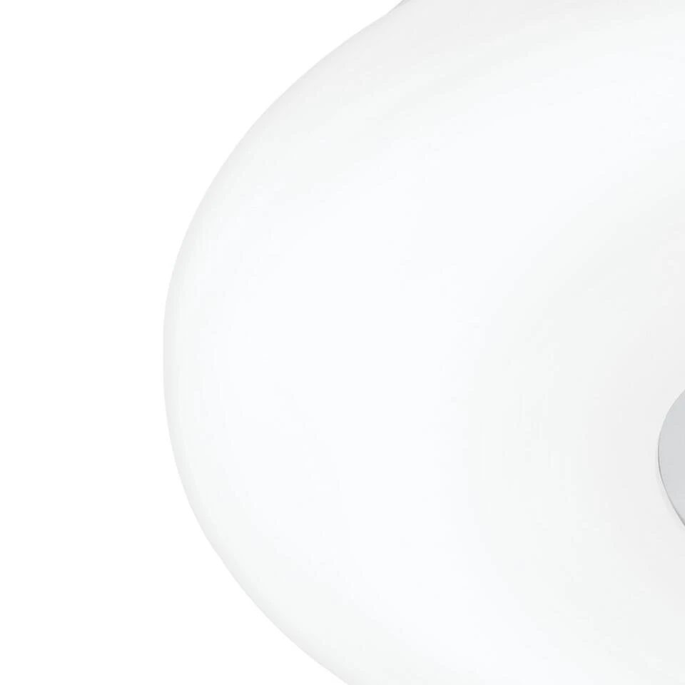 EGLO Capasso 1 - Wand/Plafondlamp - 1 Lichts - Ø340mm. - Wit, Chroom 2 EGLO Capasso 1 - Wand/Plafondlamp - 1 Lichts - Ø340mm. - Wit, Chroom - Afbeelding 2