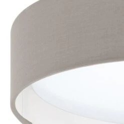 EGLO Pasteri - Plafondlamp - LED - Ø320mm. - Wit - Taupe -Leen Bakker 1000072157 0102