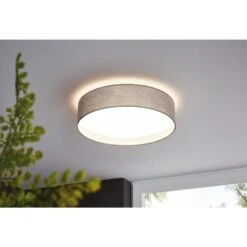 EGLO Pasteri - Plafondlamp - LED - Ø320mm. - Wit - Taupe -Leen Bakker 1000072157 0104