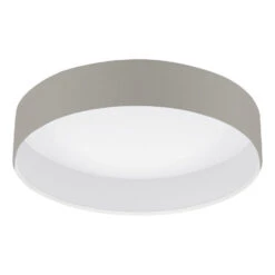 EGLO Pasteri - Plafondlamp - LED - Ø320mm. - Wit - Taupe