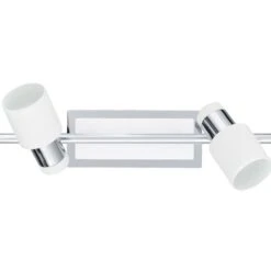 EGLO Davida - Plafondspots - 4 Lichts - Chroom, Wit -Leen Bakker 1000072227 0102