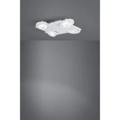 EGLO design Brea - Spot - 4 Lichts - Wit, Helder -Leen Bakker 1000072248 0104