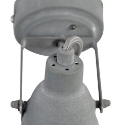 QAZQA Stoere Spot Betonlook - Medox -Leen Bakker 1000072692 0103