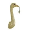 Wandlamp Ostrich - Goud - 25x19x72cm