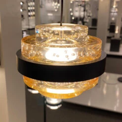 Highlight Hanglamp Dynasty - 5 Lichts - 105 X150 Cm - Amber Zwart -Leen Bakker 1000072971 0103